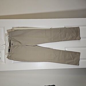 NWT Lee Uniforms Original Straight Leg Pant Stretch Tan Khaki Pants Size 11